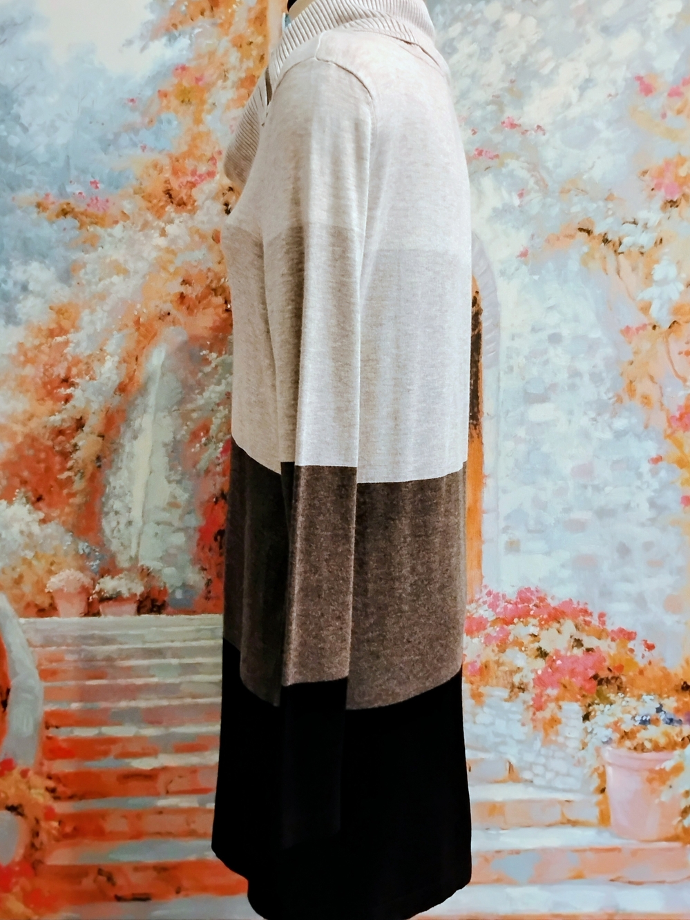 INC International Concepts Womens Light Gray Sweater Dress - Picture 8 of 10
